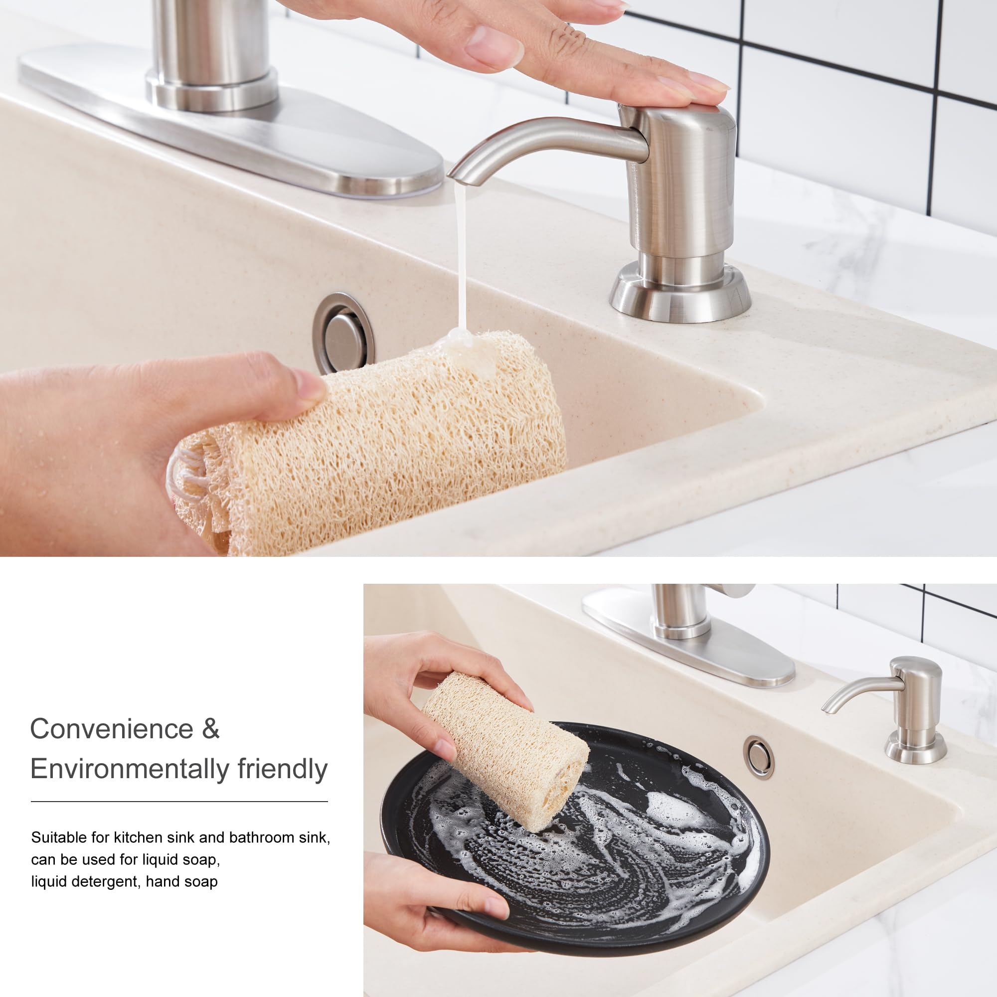 GAGALIFE no top refill design reduces under-sink clutter and effort.