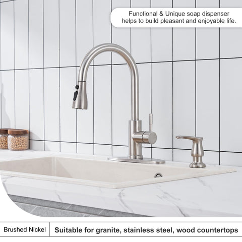 GAGALIFE rubber washers preventing leaks around built-in dispenser