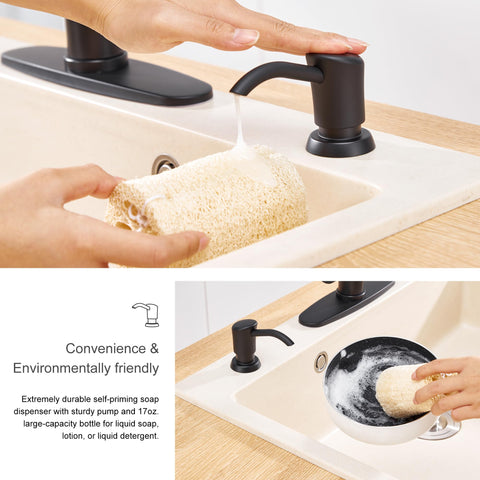 GAGALIFE simple DIY installation fits most sinks and countertops