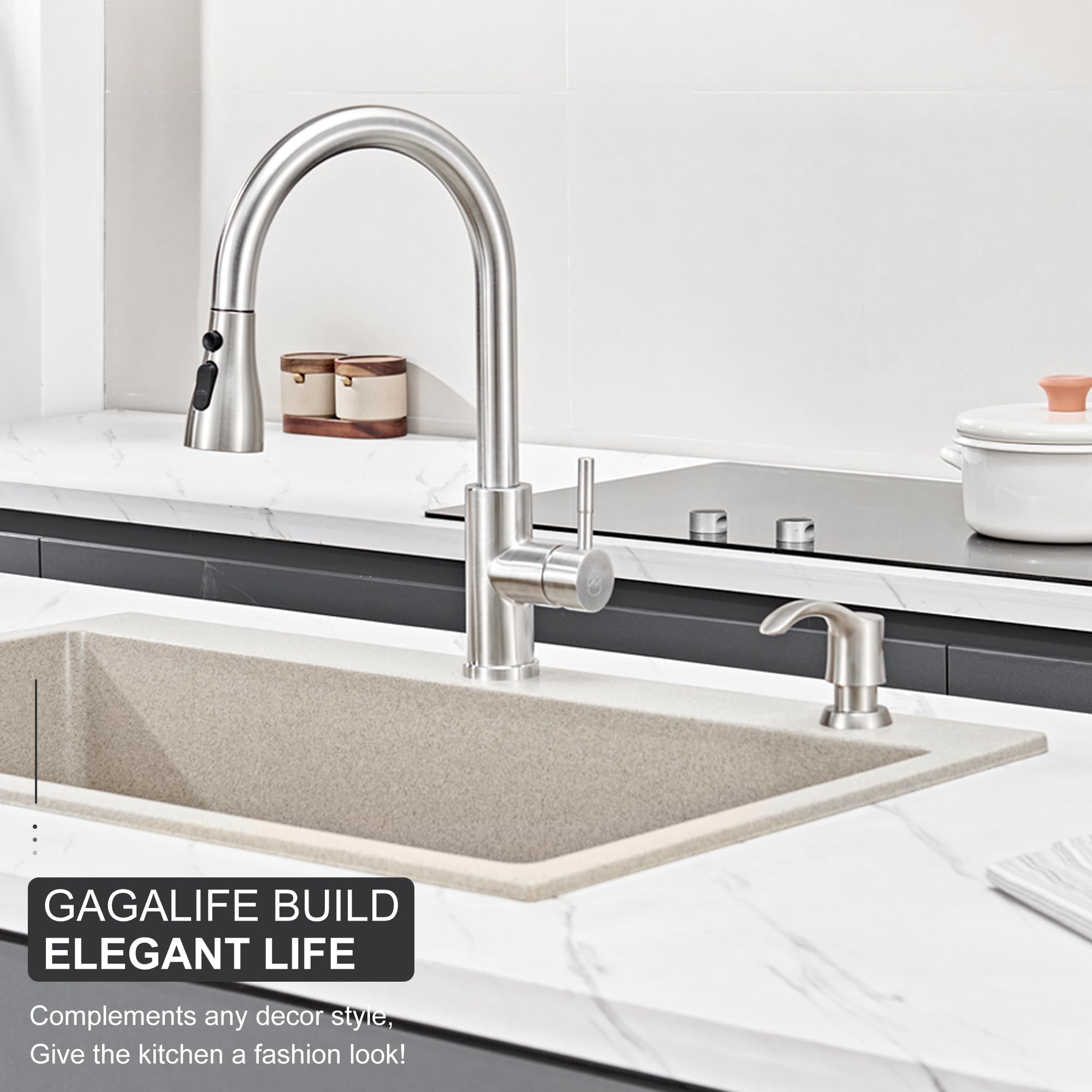 GAGALIFE In-counter installation guide for quick DIY setup