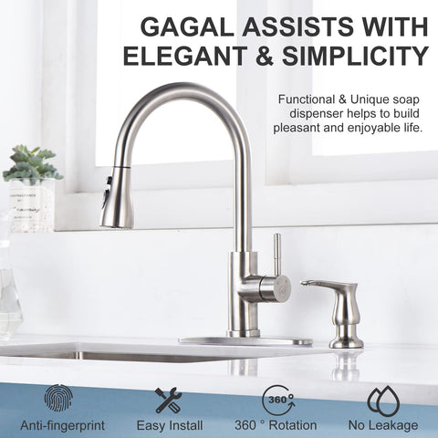 GAGALIFE top-refill bottle close-up for effortless filling
