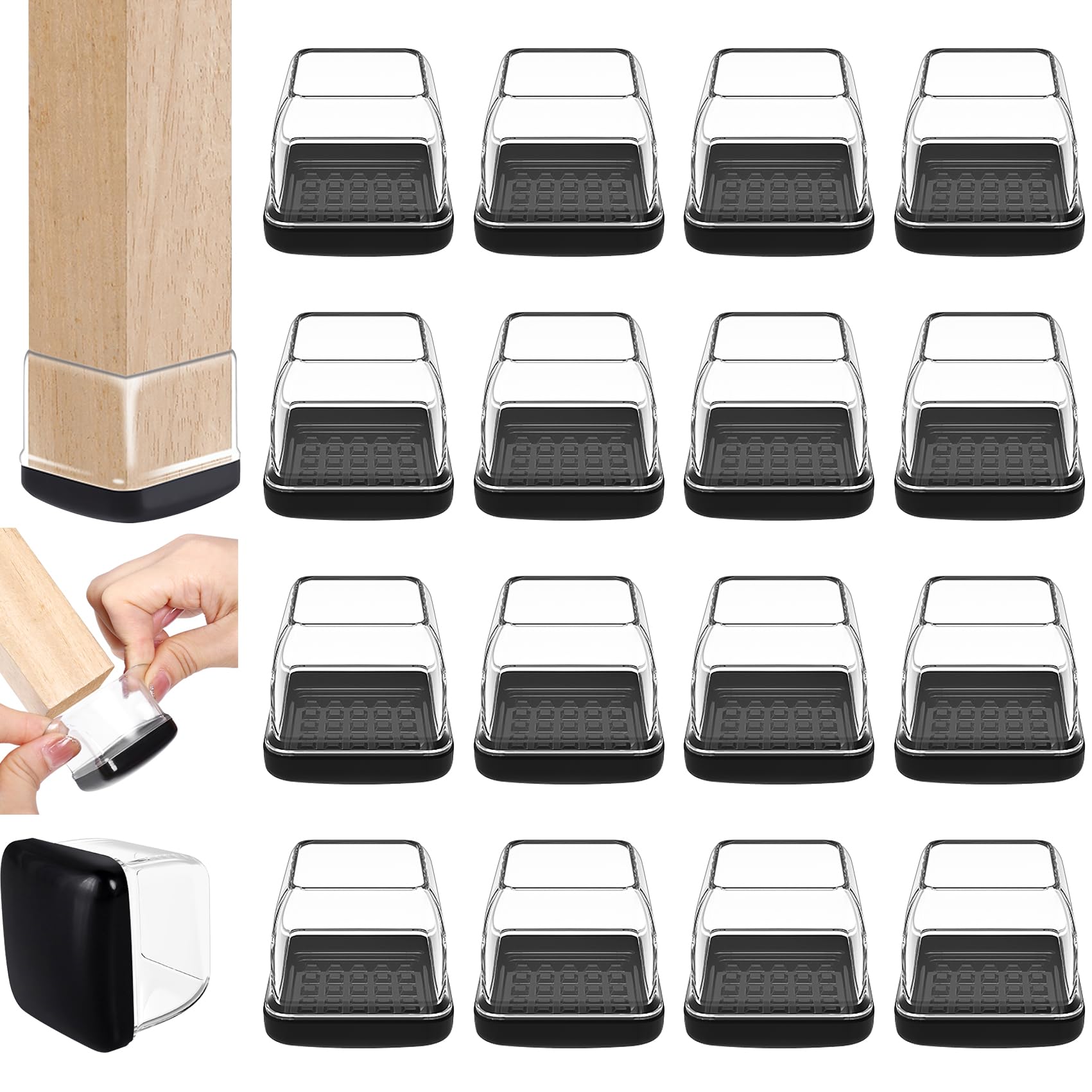 GAGUIUP chair sliders packaging ready for quick installation