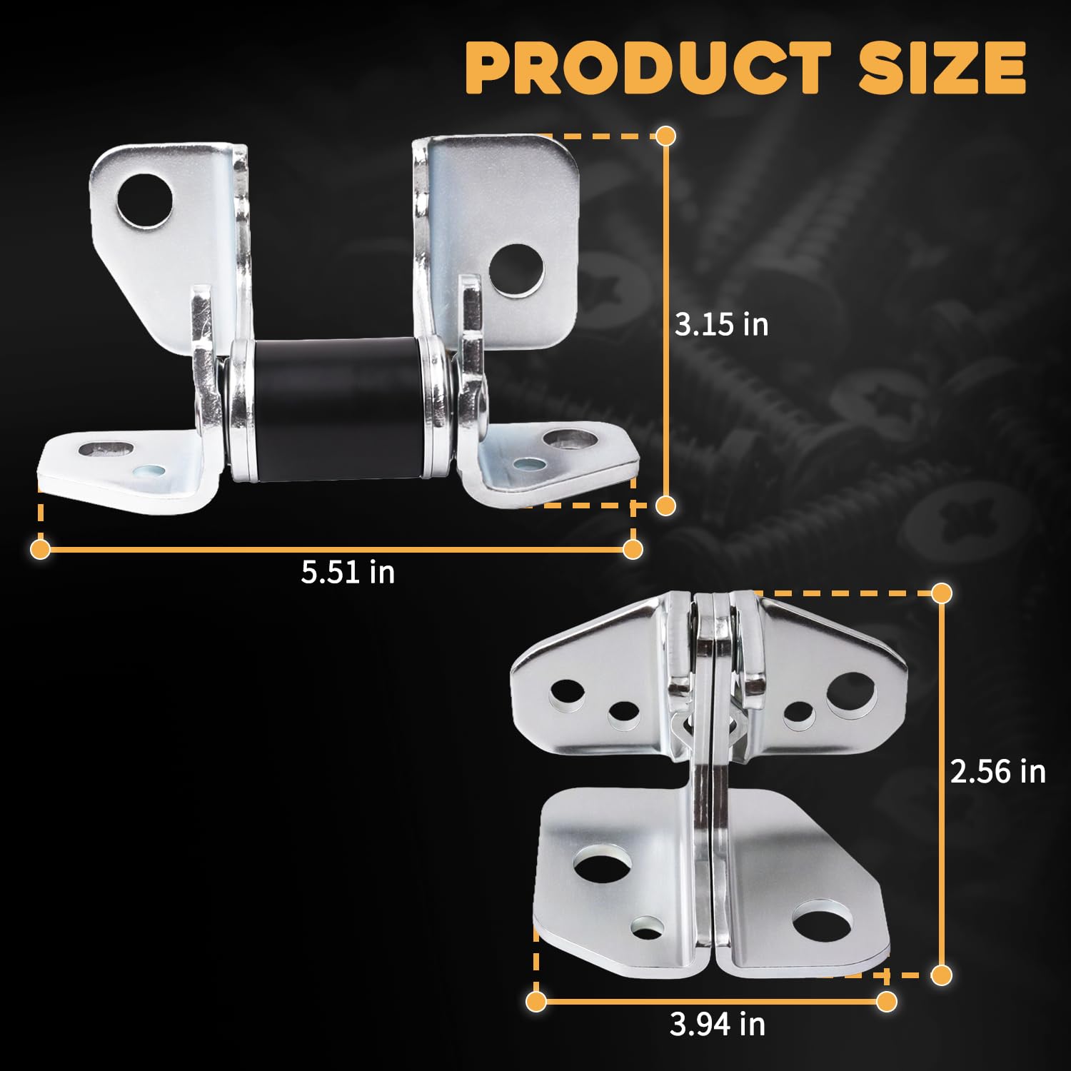 Gaimeila driver-side front door hinge for Dodge Charger supports door stability and longevity.