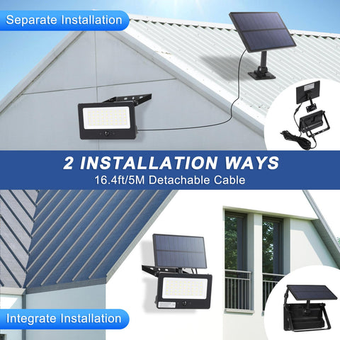 Galavasen solar panel and battery unit showing daylight charging capability.