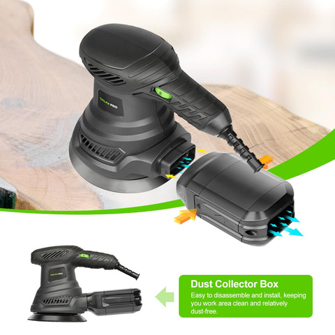GALAX PRO 20-pcs sandpapers pack included for versatile sanding.