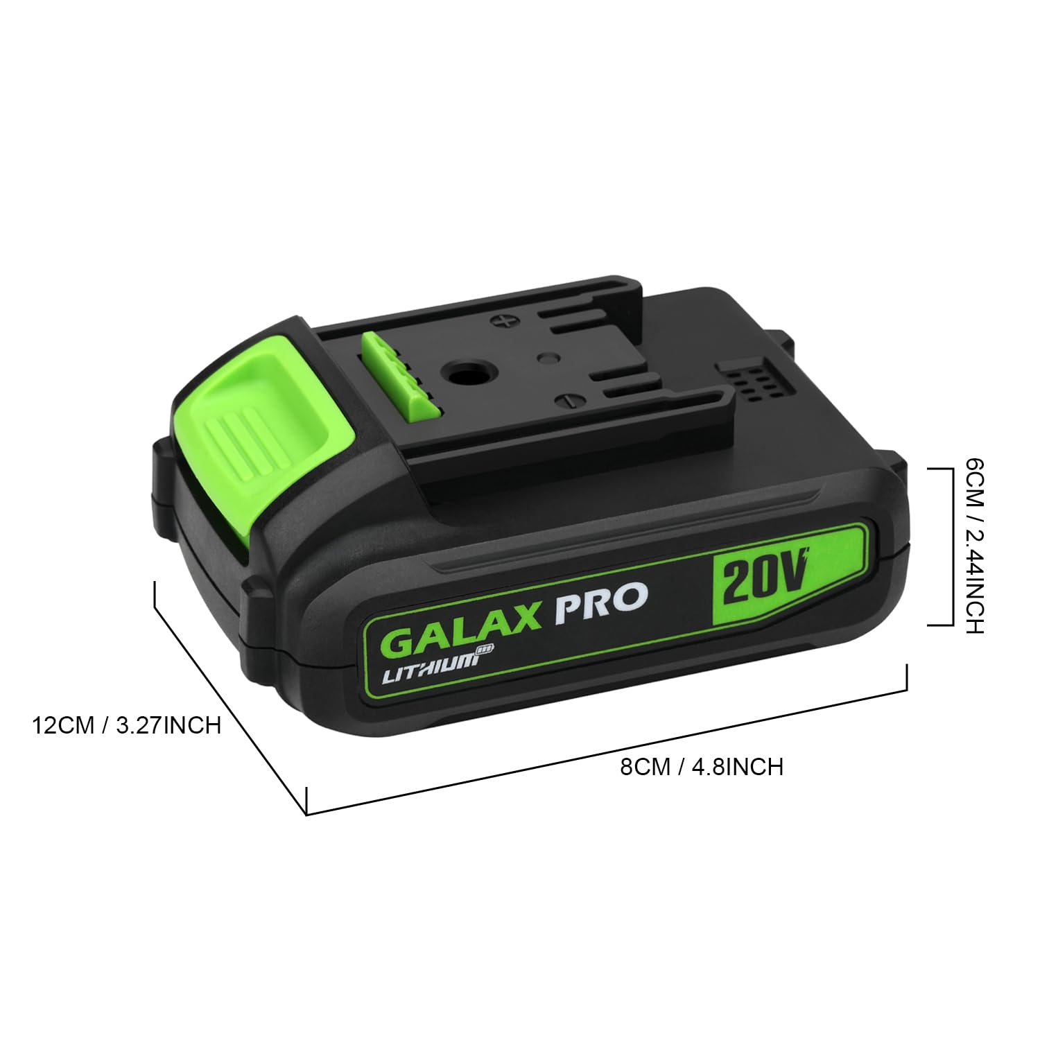 Compact dimensions showing a fit in your GALAX PRO toolkit.