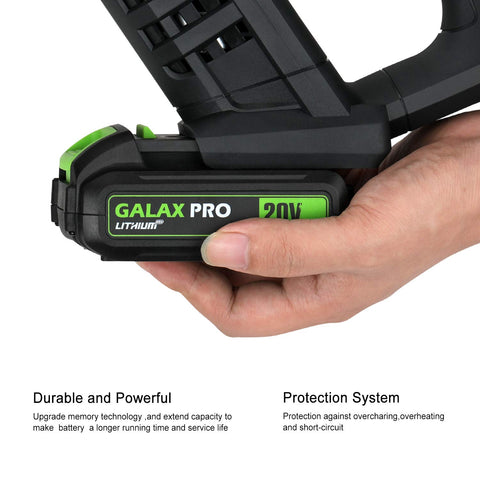 Battery supports a wide temperature range for outdoor use.