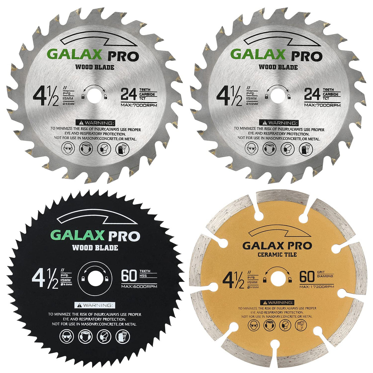 GALAX PRO 24T carbide wood blade cutting wood smoothly