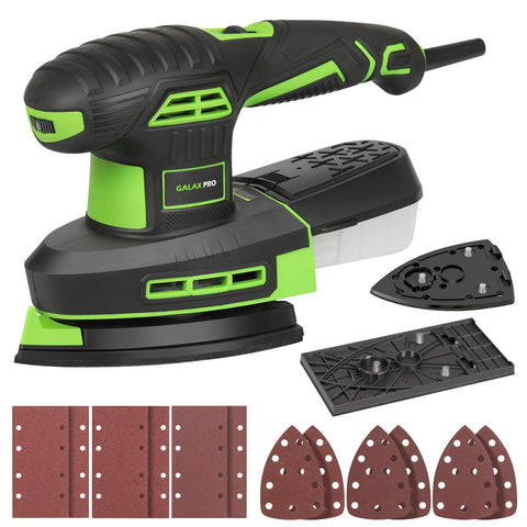 GALAX PRO 250W 2-in-1 sheet sander motor in action for smooth prep.