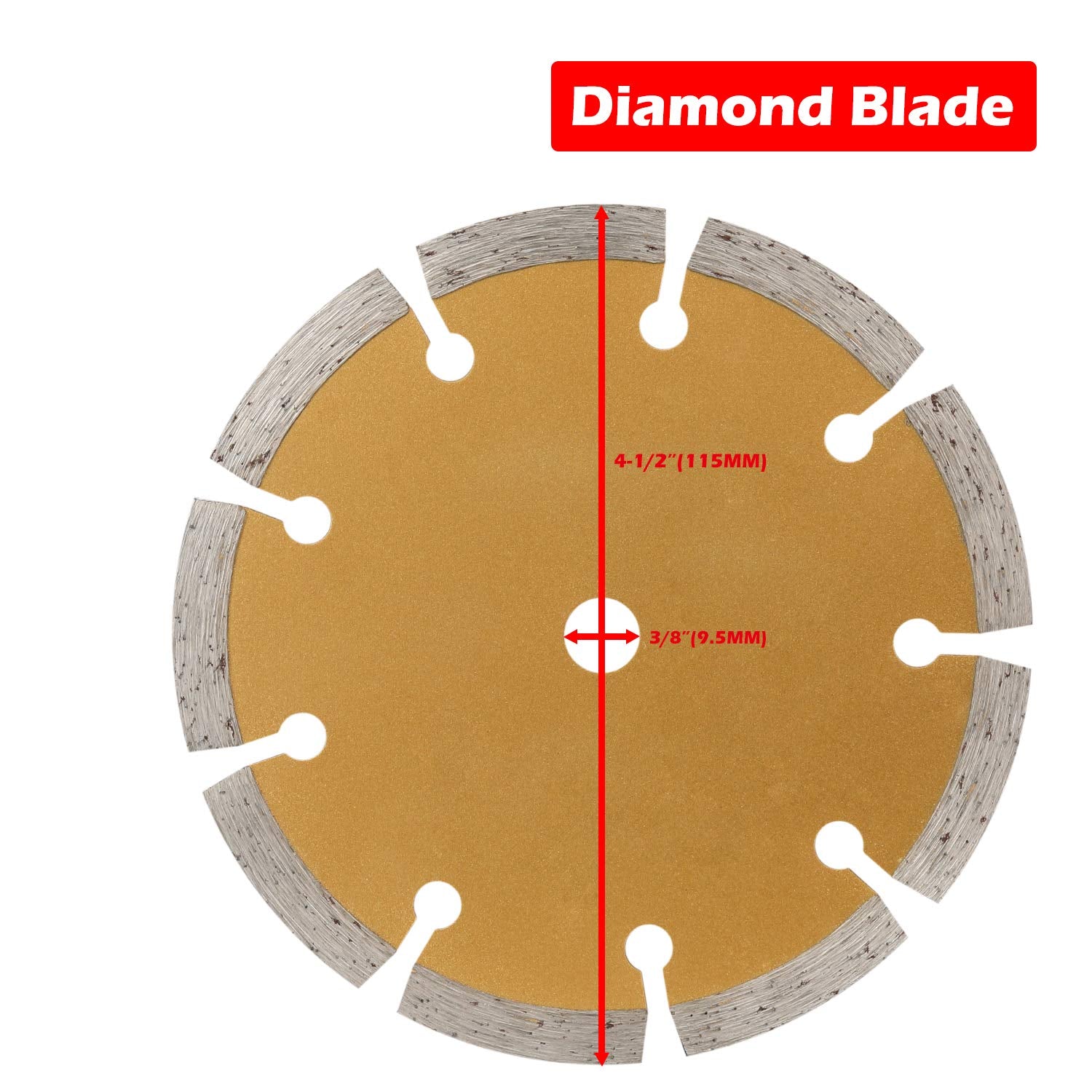 GALAX PRO 3/8 inch arbor shown for compatible saws