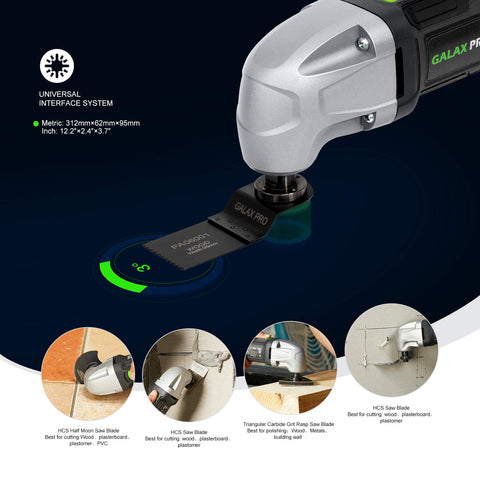 GALAX PRO blade-pack cutting-blades enabling versatile cuts