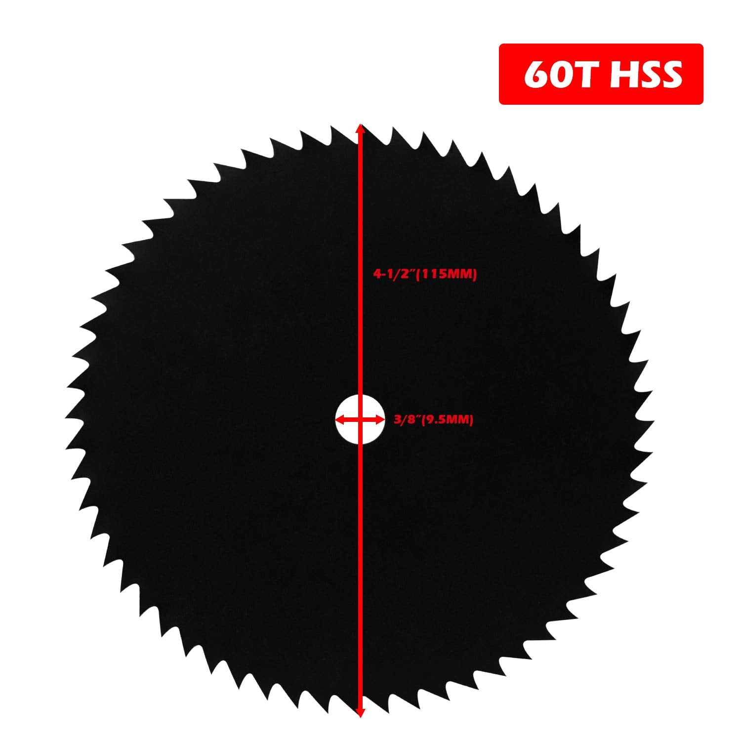 Close-up of GALAX PRO blade teeth for efficient cutting