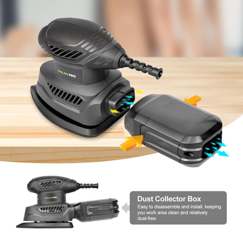 Included sandpapers pack with GALAX PRO Detail Sander offers varied grits.