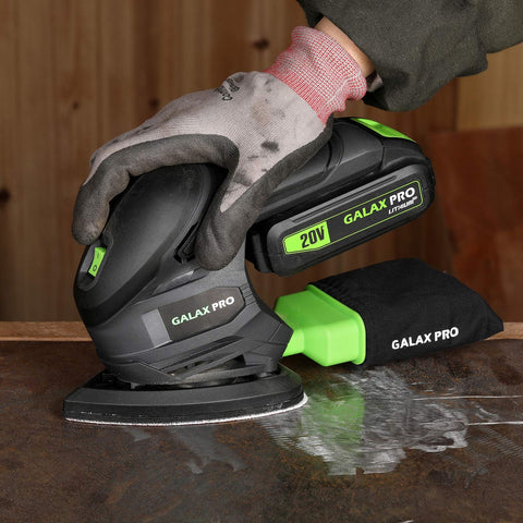 GALAX PRO discs are self-adhesive for quick paper changes while working.