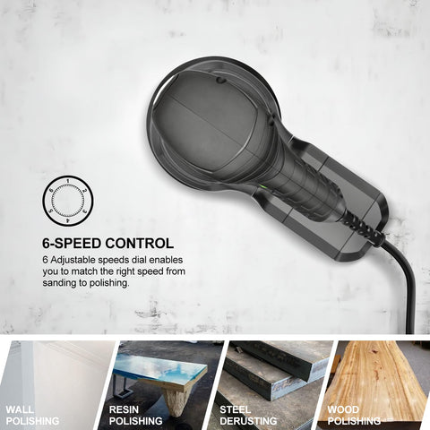 GALAX PRO dust collection box facilitates easy cleanup.