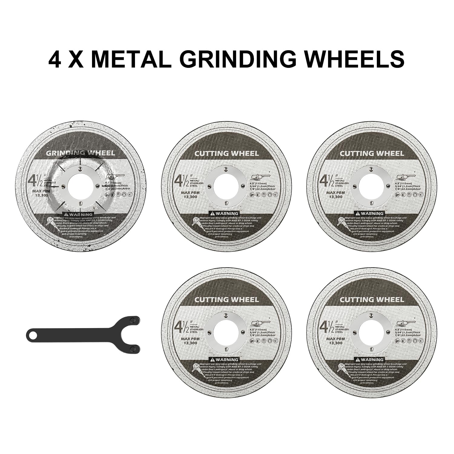 GALAX PRO electric angle grinder with flap disc for deburring and finishing