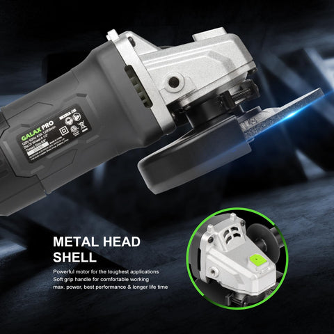GALAX PRO electric angle grinder spindle lock for easy accessory changes