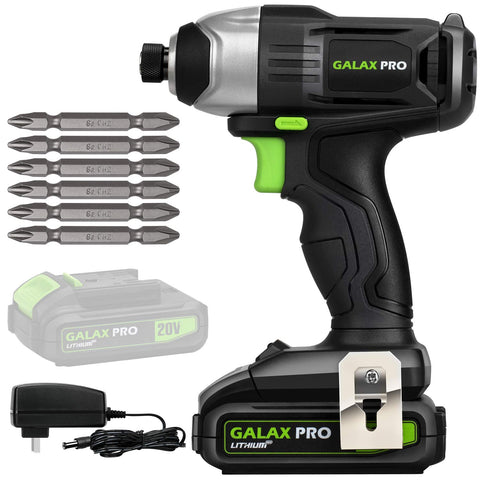 GALAX PRO Impact Driver front view highlighting compact design for precise drilling