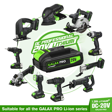 GALAX PRO Impact Driver in use on a project demonstrates practical cordless power