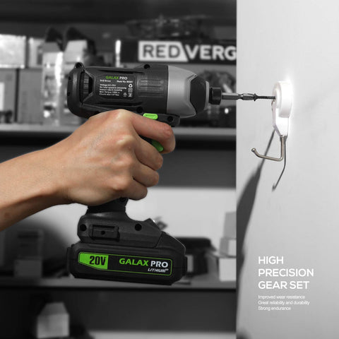 GALAX PRO Impact Driver variable speed trigger enables controlled driving speeds