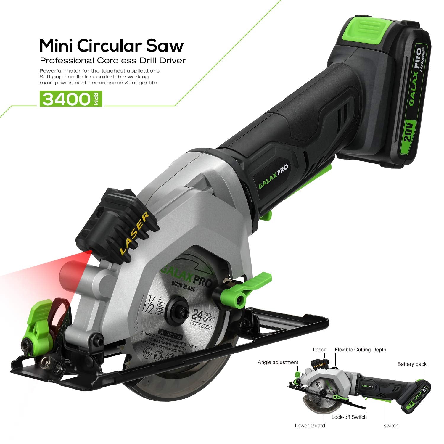 GALAX PRO 60T metal blade for smooth metal cuts