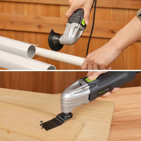 GALAX PRO triangle sanding pad in tight corners
