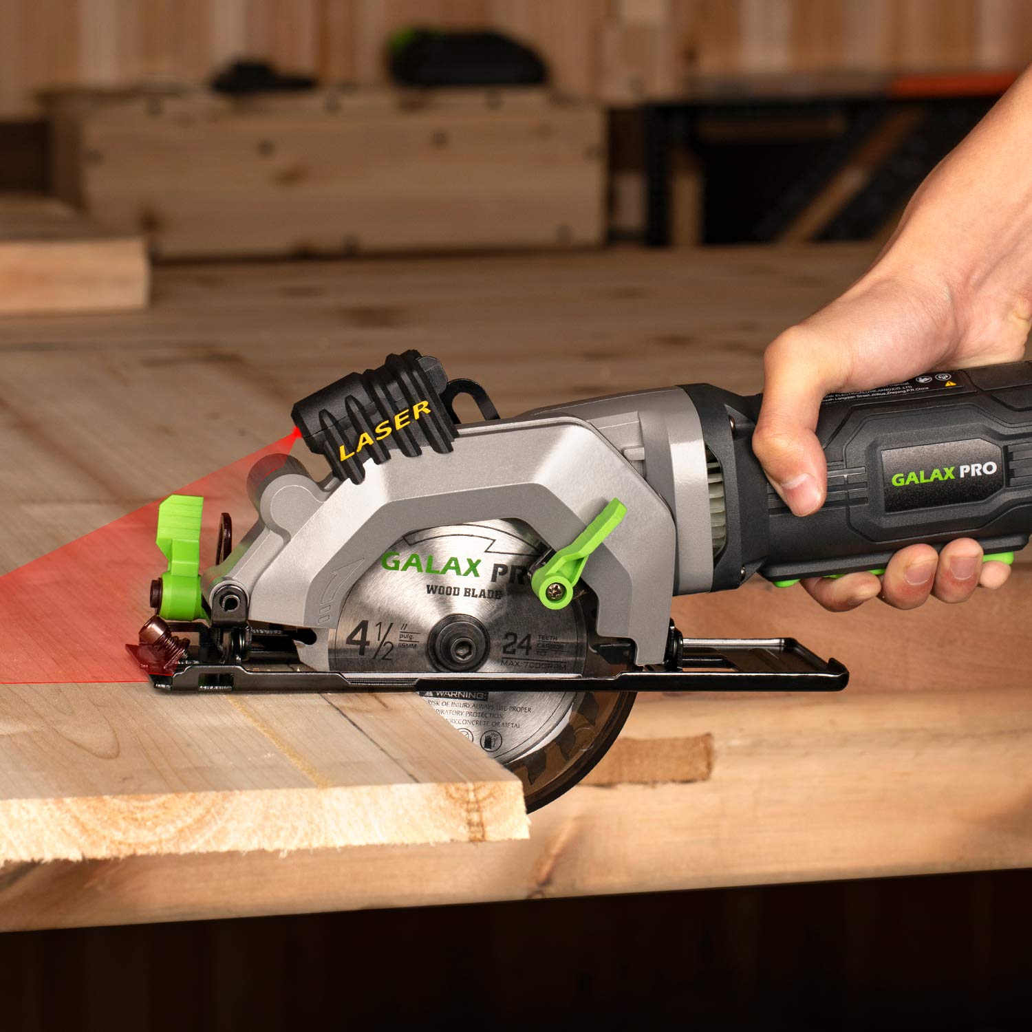 GALAX PRO vacuum adapter for debris-free operation and accuracy.
