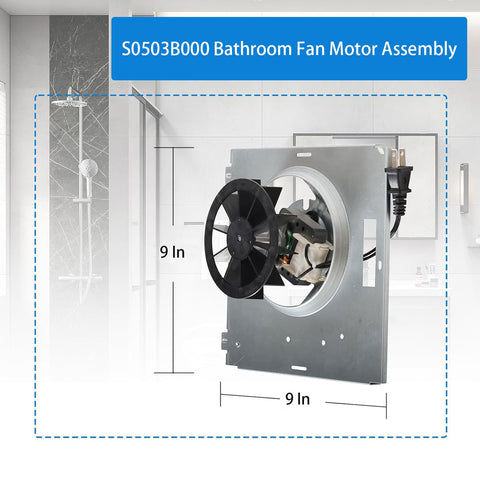 GALEPICK compatibility with Nutone 50 CFM models for easy replacement.