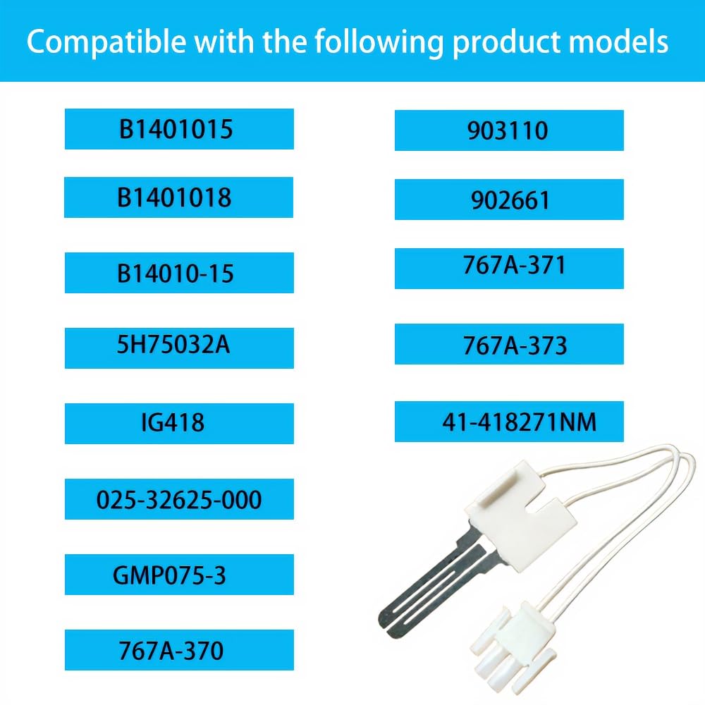 GALEPICK compatibility reference chart for broad oven and stove coverage.