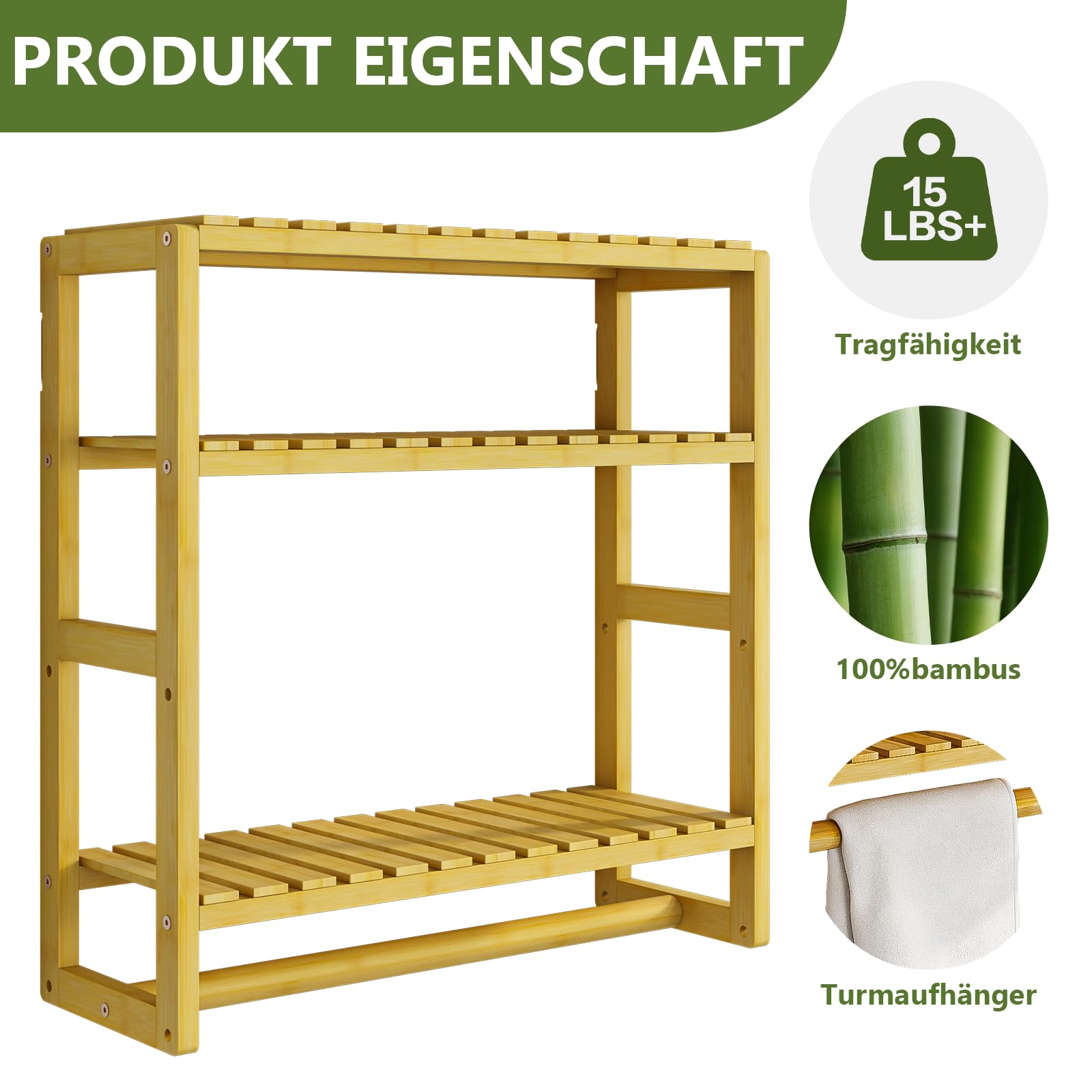 Galood yellow bathroom organizer blends decor with practical storage for daily items.