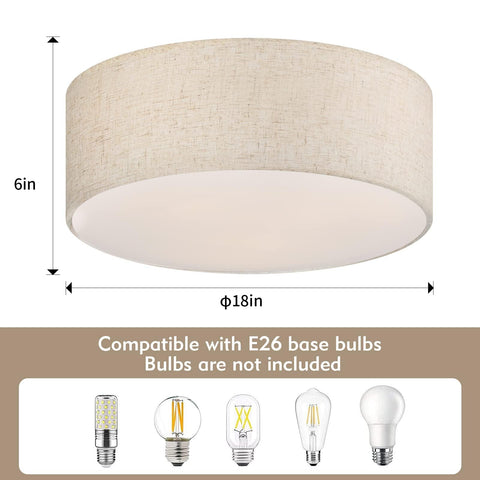 Galtlap easy-install flush mount ceiling light kit for quick ceiling setup.