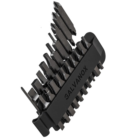 GALVANOX double-sided 21-piece kit—comprehensive field-ready bits.