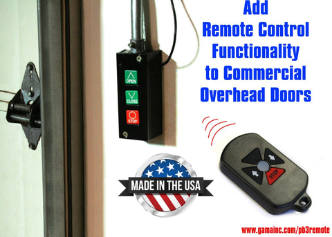 GAMA PB3-DRC remote control button for convenient door operation