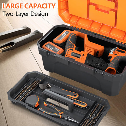 GANCHUN removable trays enable quick access to small tools and components.