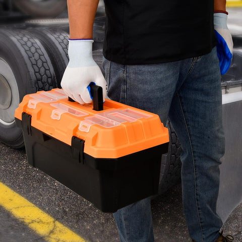 GANCHUN toolbox is versatile for home, crafts, and automotive storage.