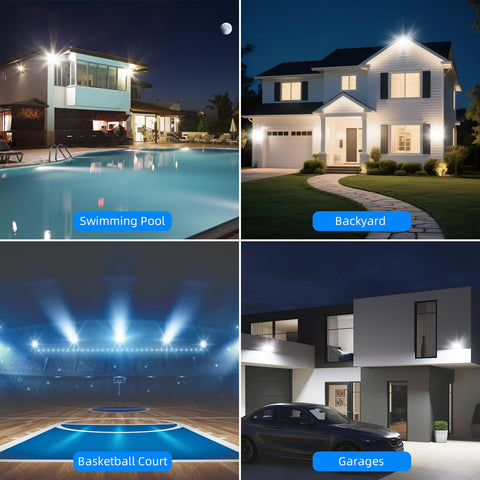 GANGZHIZI ideal for patio or garage lighting, enhancing safety at night