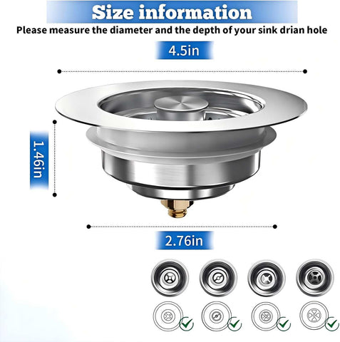 Ganliving pop-up plug shows tool-free installation and quick setup.