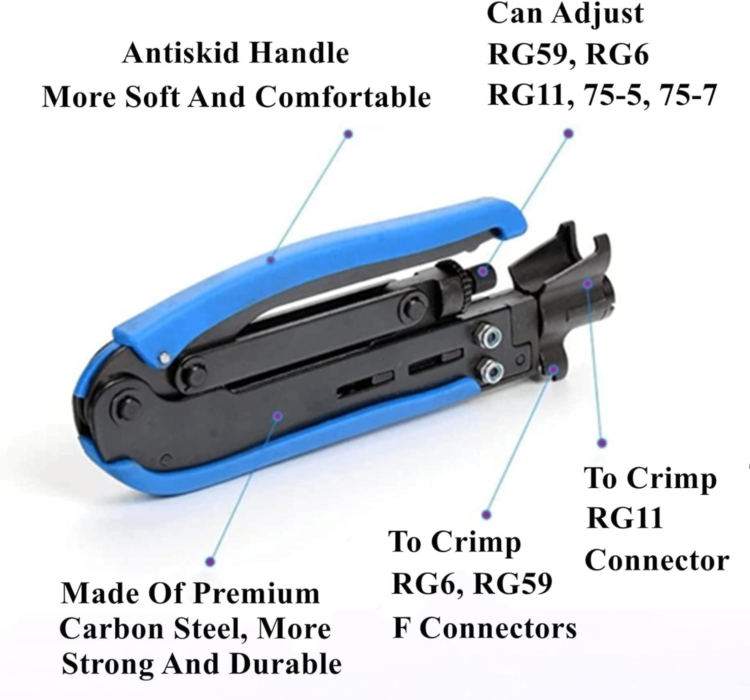 Gaobige coaxial stripper and cutter in action for clean prep