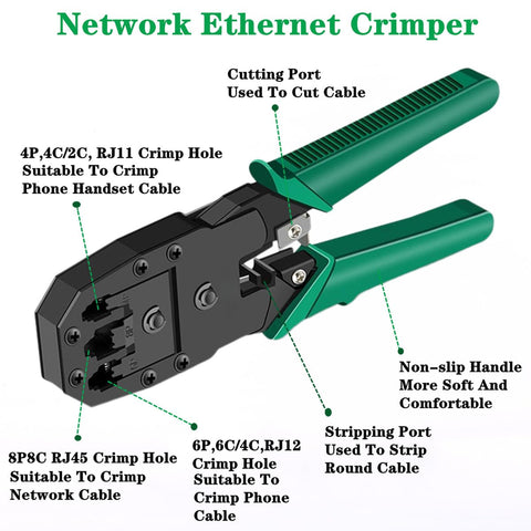 Gaobige network tool kit cable tester checks connectivity quickly