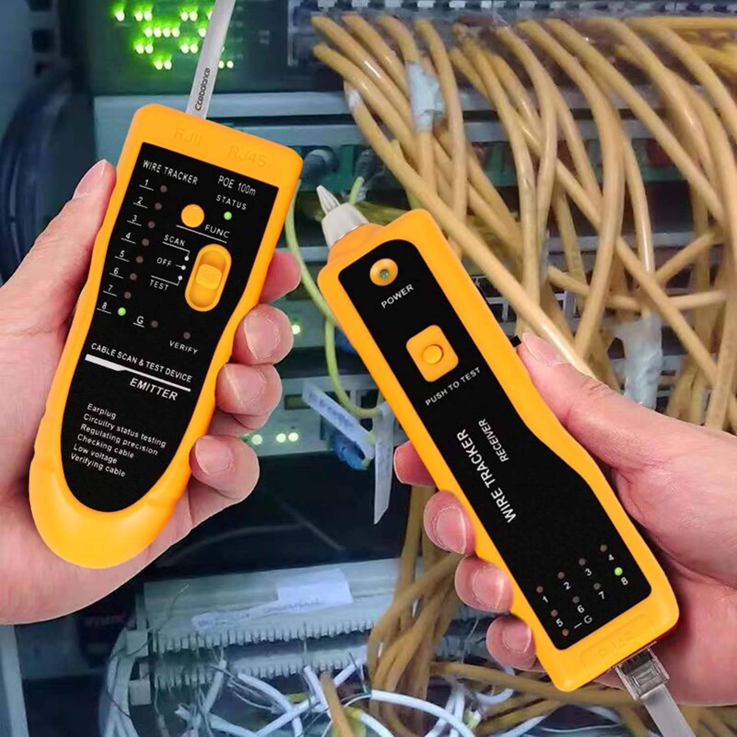 Gaobige Cat6 pass-through connectors kit ready for faster terminations.