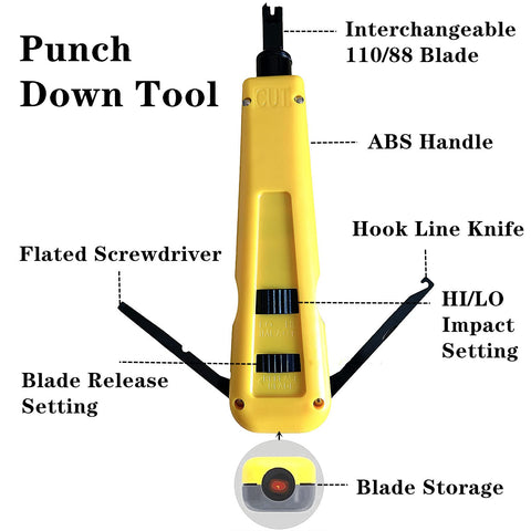 Gaobige cross screwdriver included for precise network assembly.