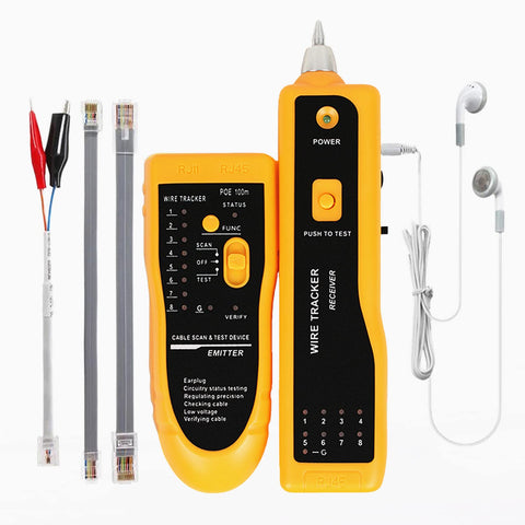Gaobige network stripper and cutter making neat cable prep.