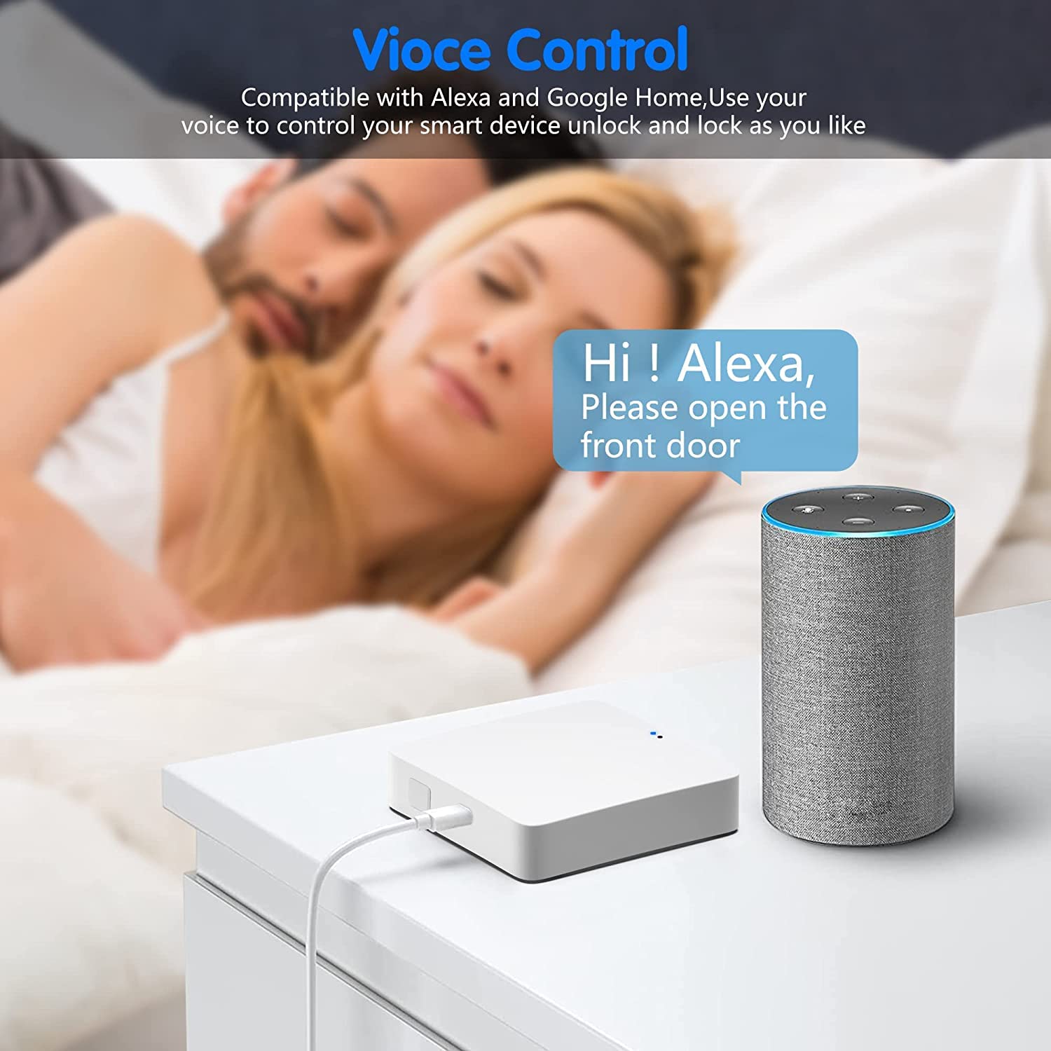 Gaoducash Smart Hub Gateway smart scenes creator links devices automatically.