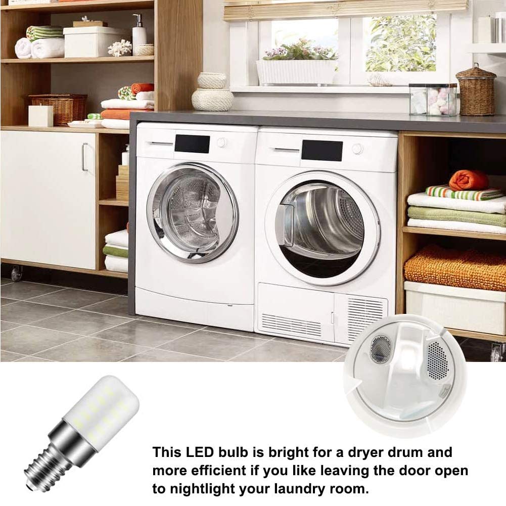 Gaormii E12 LED Bulb for fridges provides instant brightness with cool, clean light.