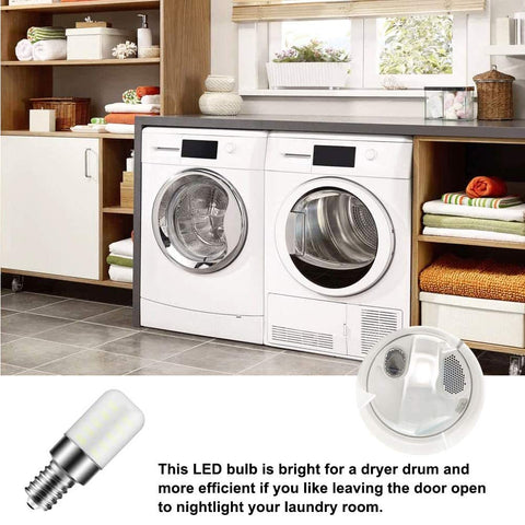 Gaormii E12 LED Bulb for fridges provides instant brightness with cool, clean light.