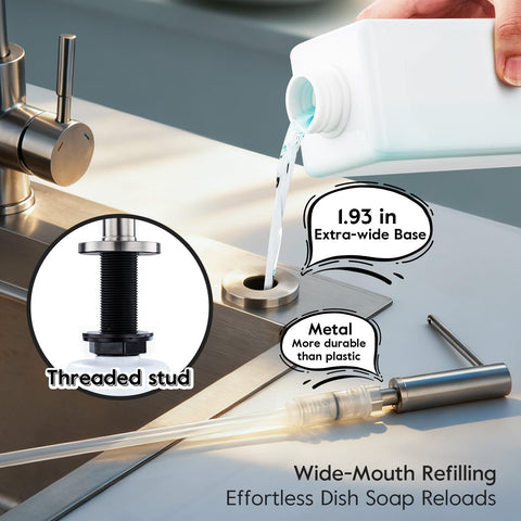 GAPPO easy countertop installation for a clean kitchen sink area