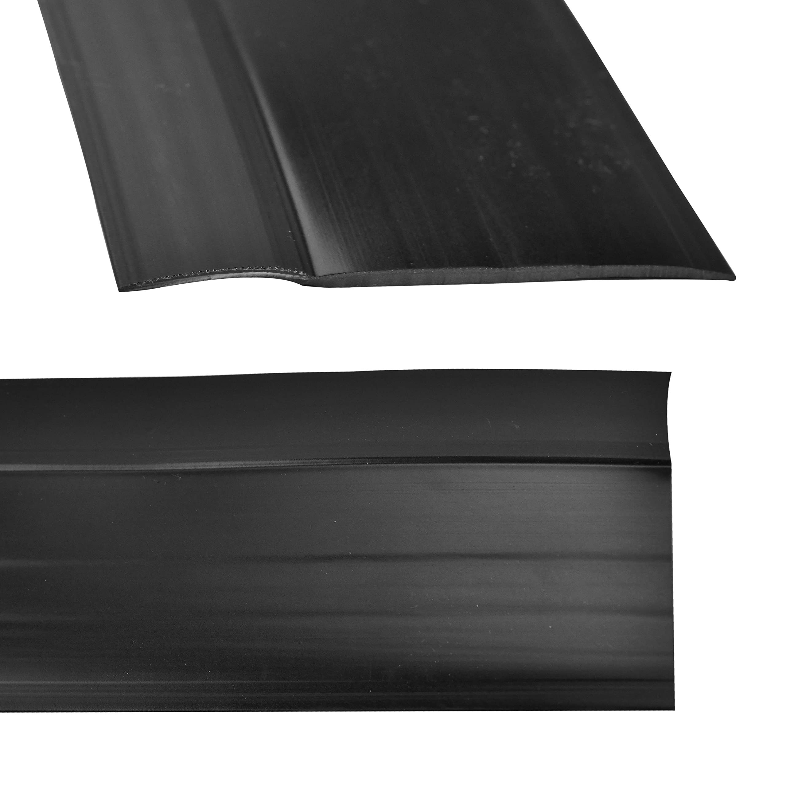 Garage Door Stuff top seal demonstrates potential to reduce heat loss at the door top.