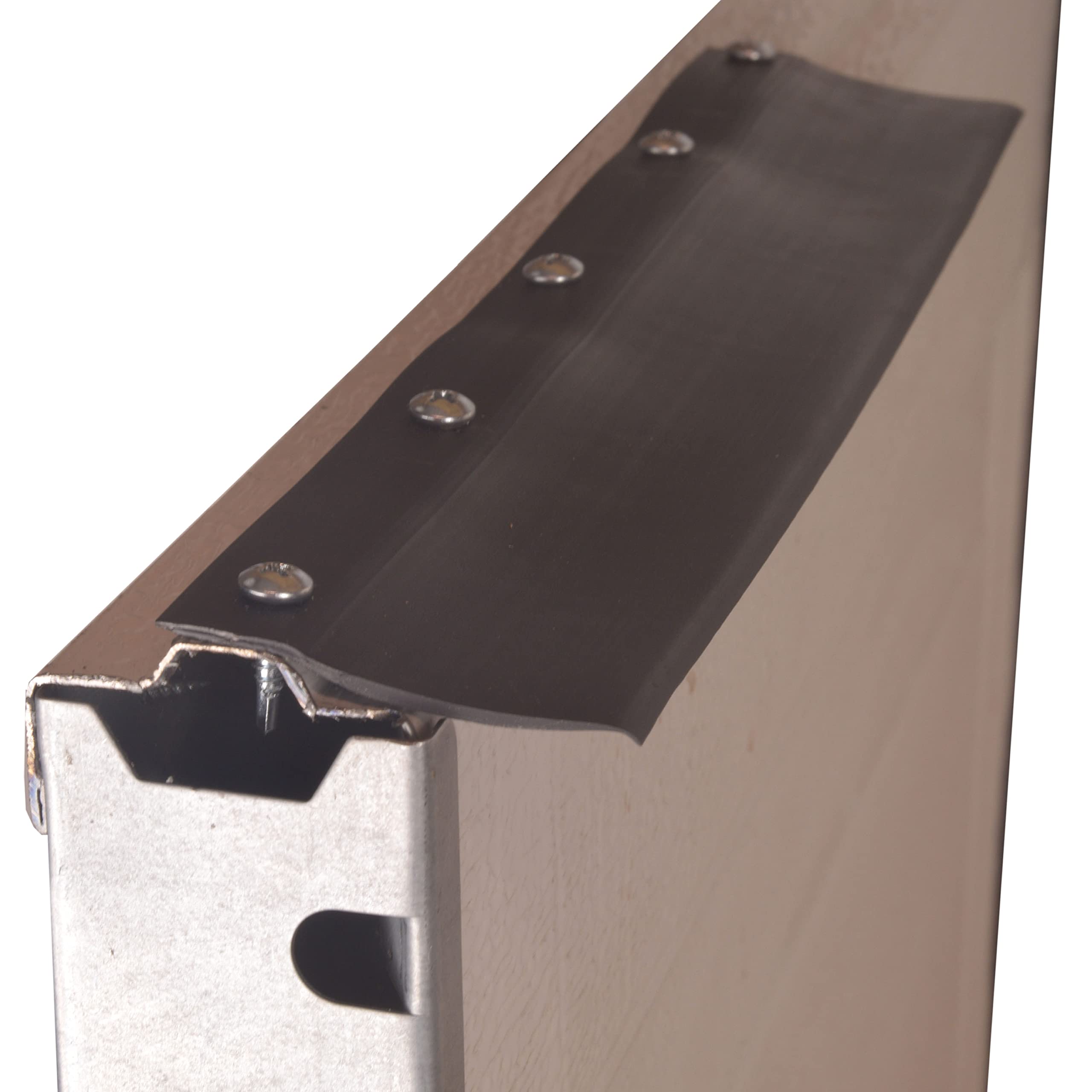 Garage Door Stuff top seal line drawing illustrates fit and sealing options.
