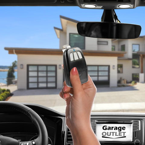 Garage Outlet operates at 303 MHz for reliable performance.