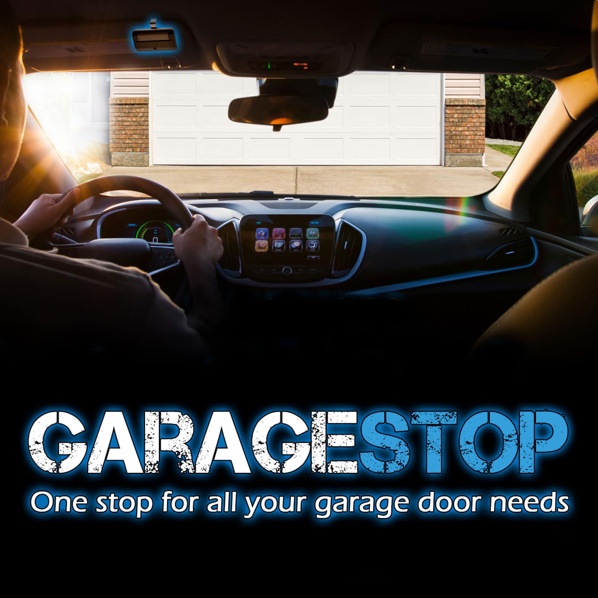 GARAGE STOP 2X Multicode 308911 pack image showing two remotes.